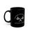 Thumbnail: Fueled by Coffee and Tattoos Black Mug 11oz