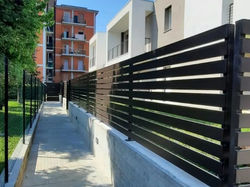 Recinzioni a fasce con tubi