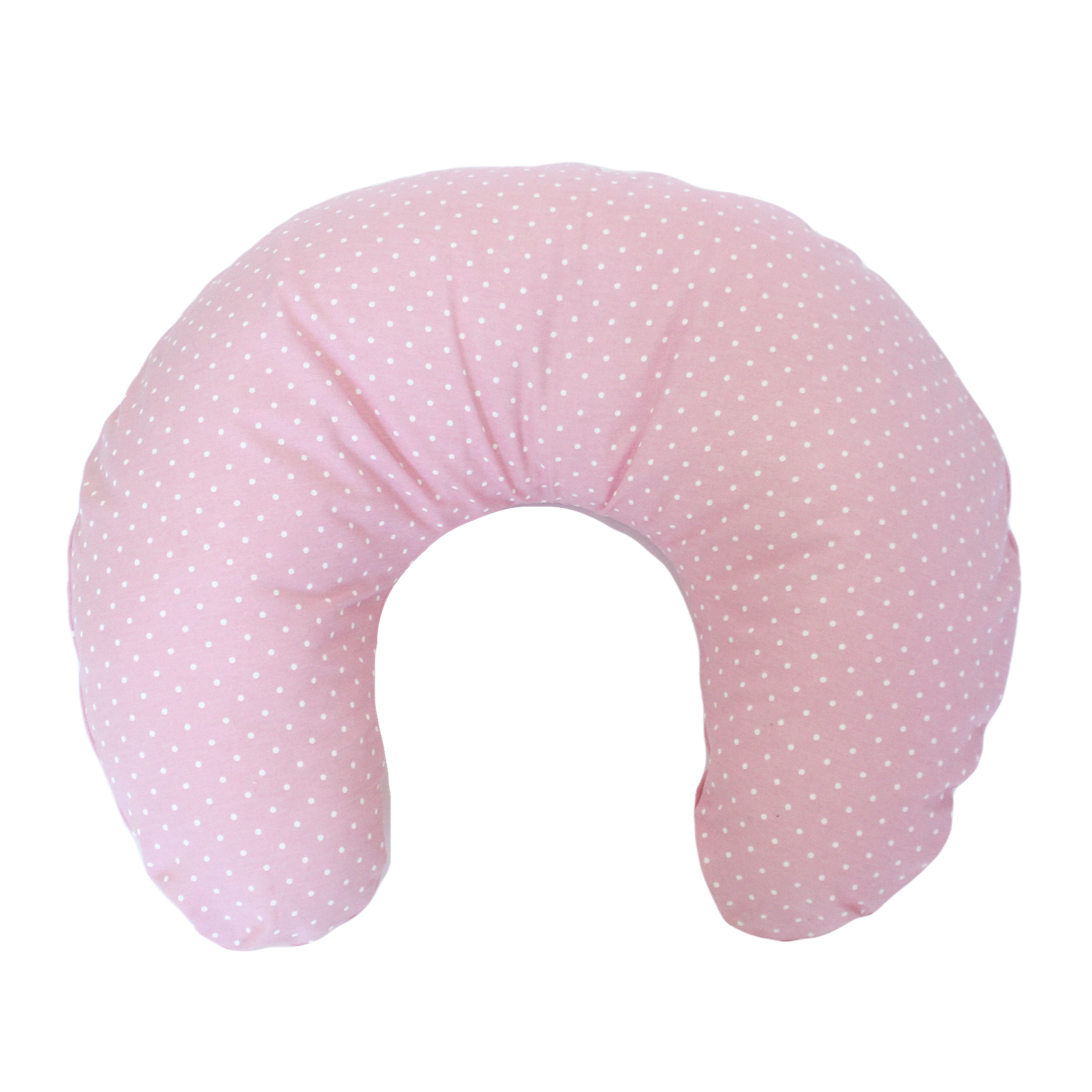 Cojín de lactancia Rosa puntitos