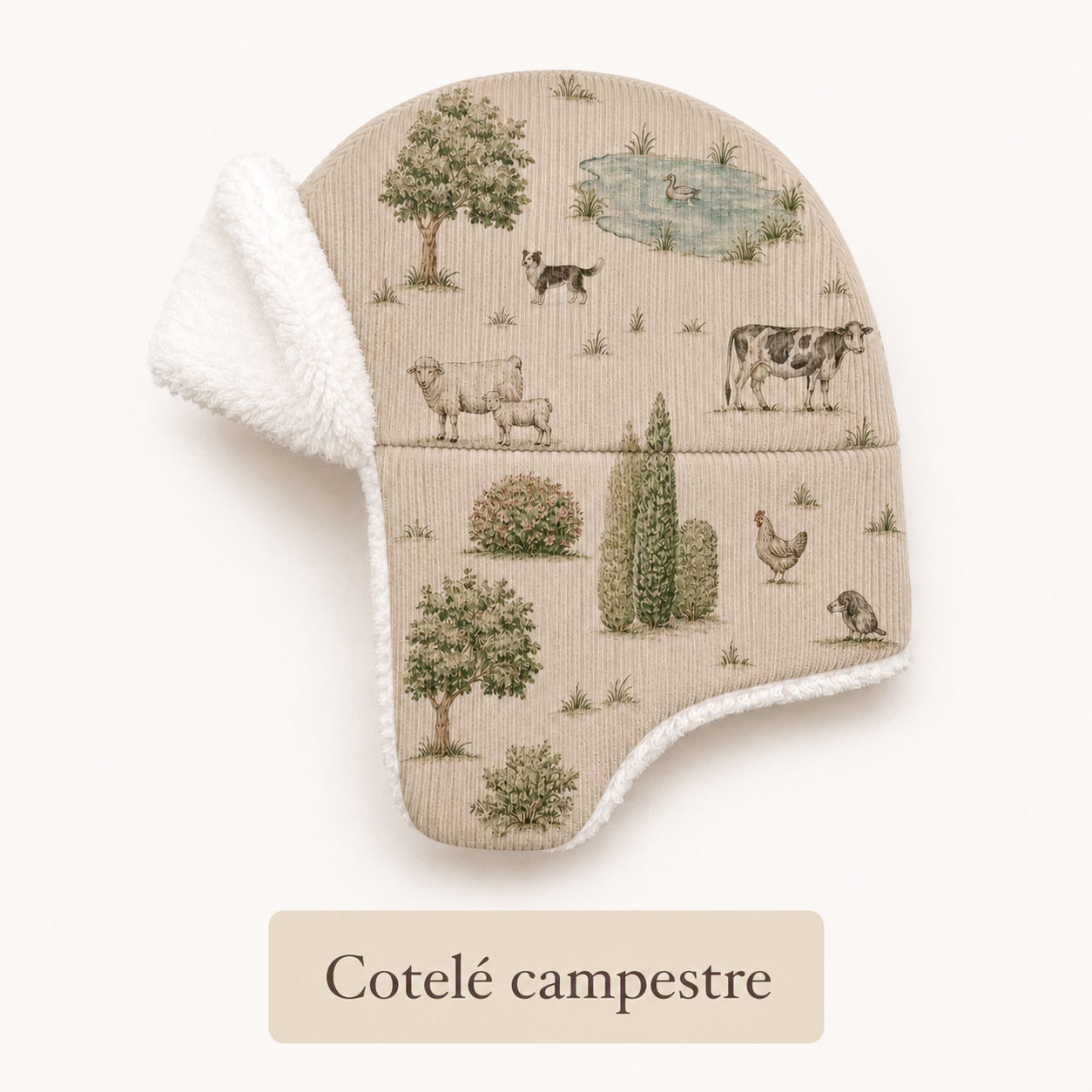 Gorro cotelé Campestre