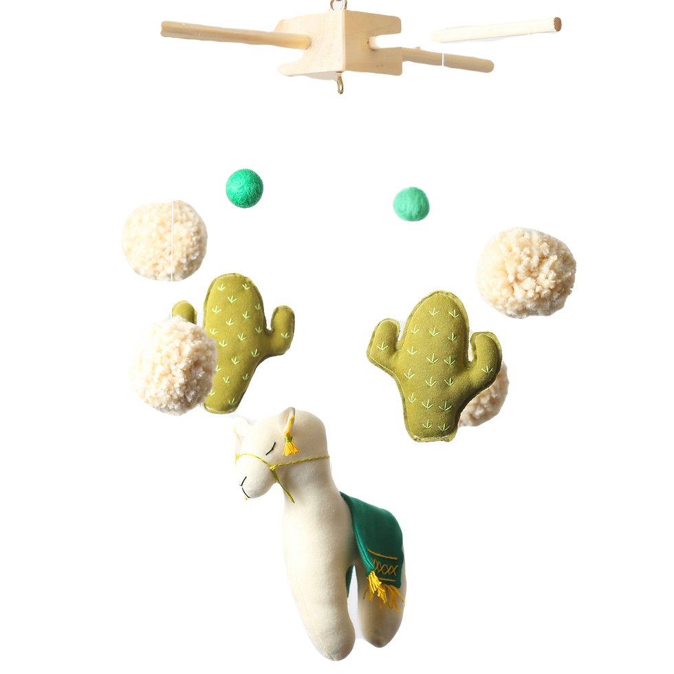 Miniatura: Móvil Alpaca Verde