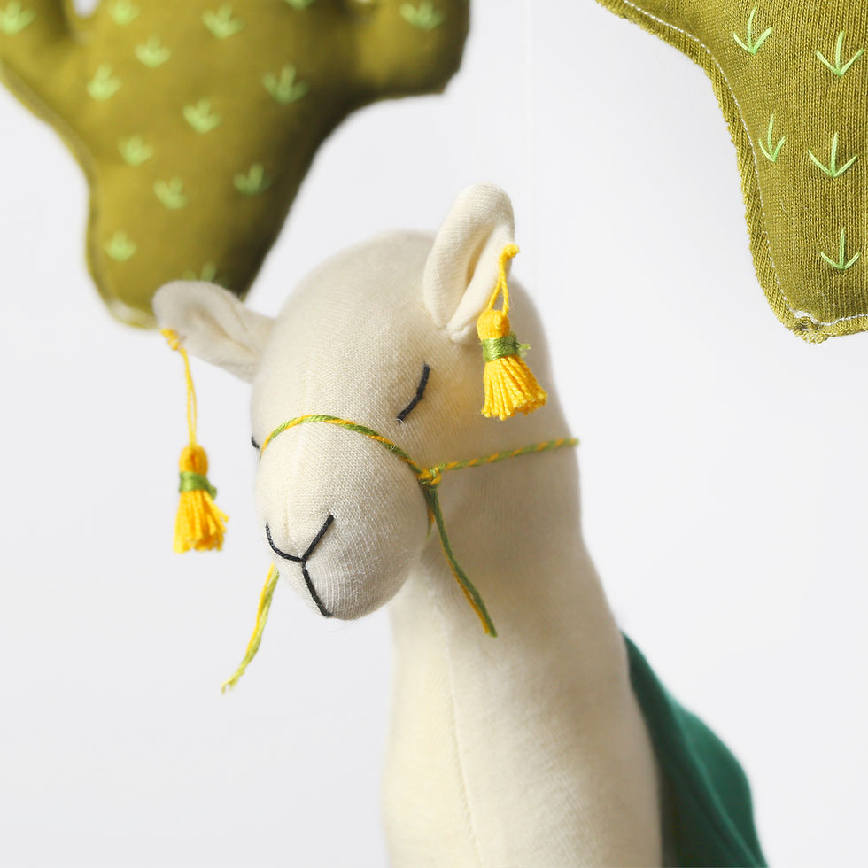 Miniatura: Móvil Alpaca Verde