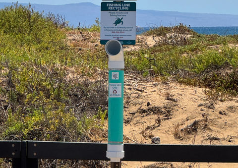 Fishing Line Recycling Bin