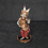 Thumbnail: Balinese Dancer/Legong Dance Wooden Statue Red Color 