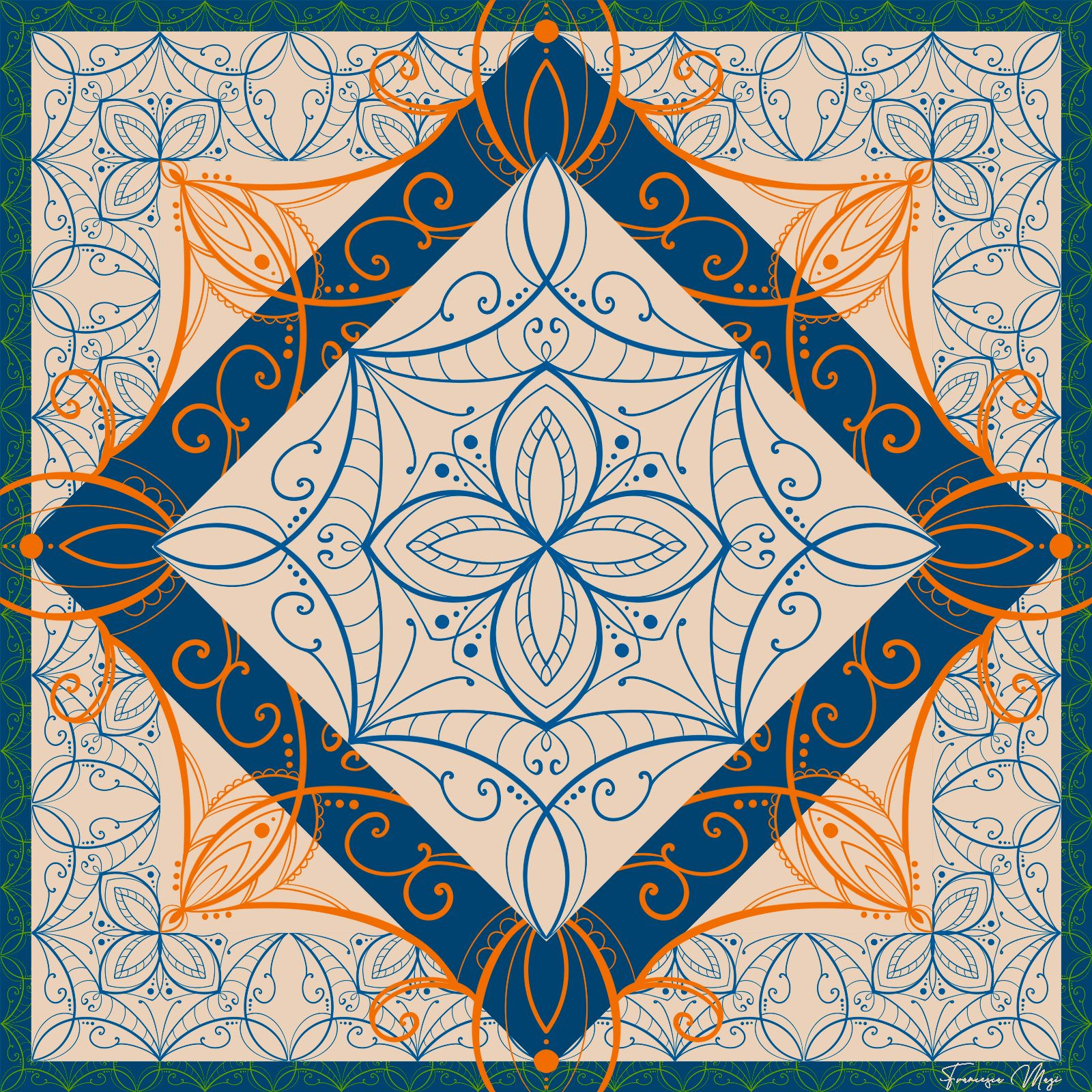 Foulard "Ethnic Vibes"