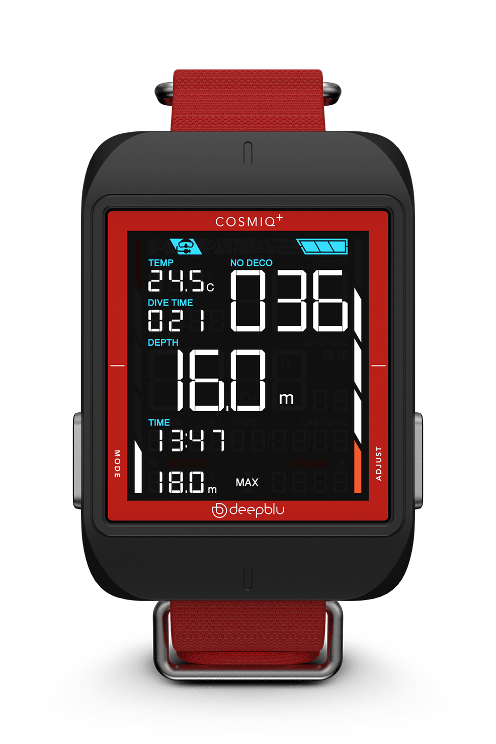 Computador de Mergulho deepblu