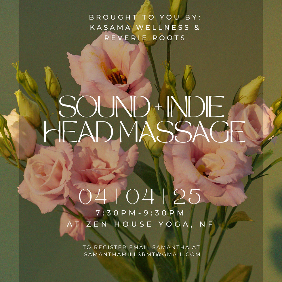 Sound Bath & Indie Head Massage Experience
