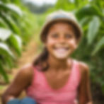 sexy brazil farm girl smiling at sugar farm.jpg