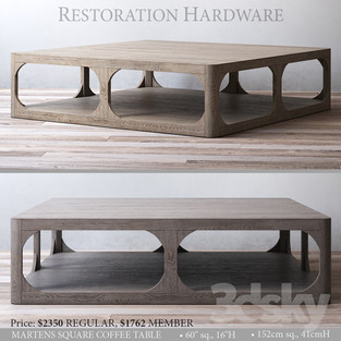 Martens Square Coffee Table
