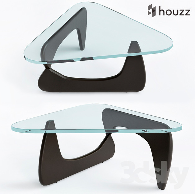 Triangle Glass Coffee Tables