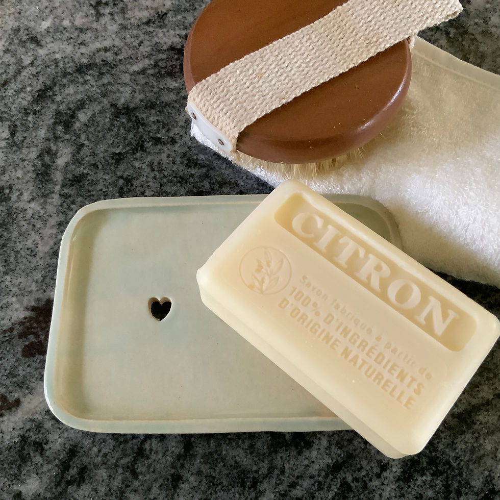 Thumbnail: Soap dish - heart design.