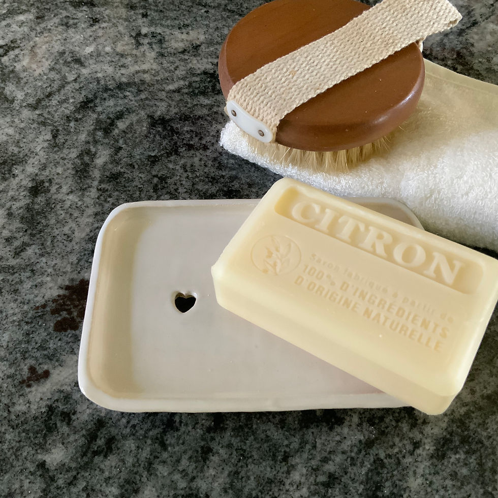 Thumbnail: Soap dish - heart design.