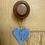 Thumbnail: ‘Dad/Daddy’ porcelain hanging heart with gold detail