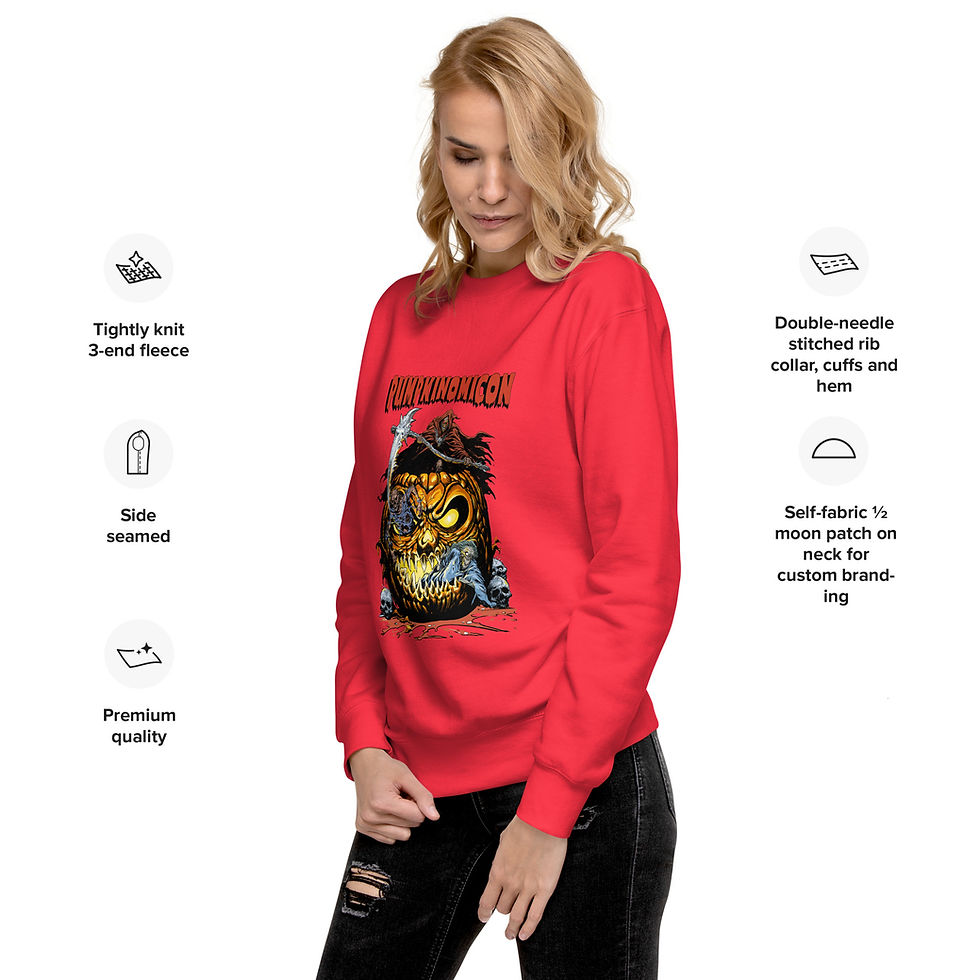 Thumbnail: Pumpkinomicon Year One: Unisex Premium Sweatshirt