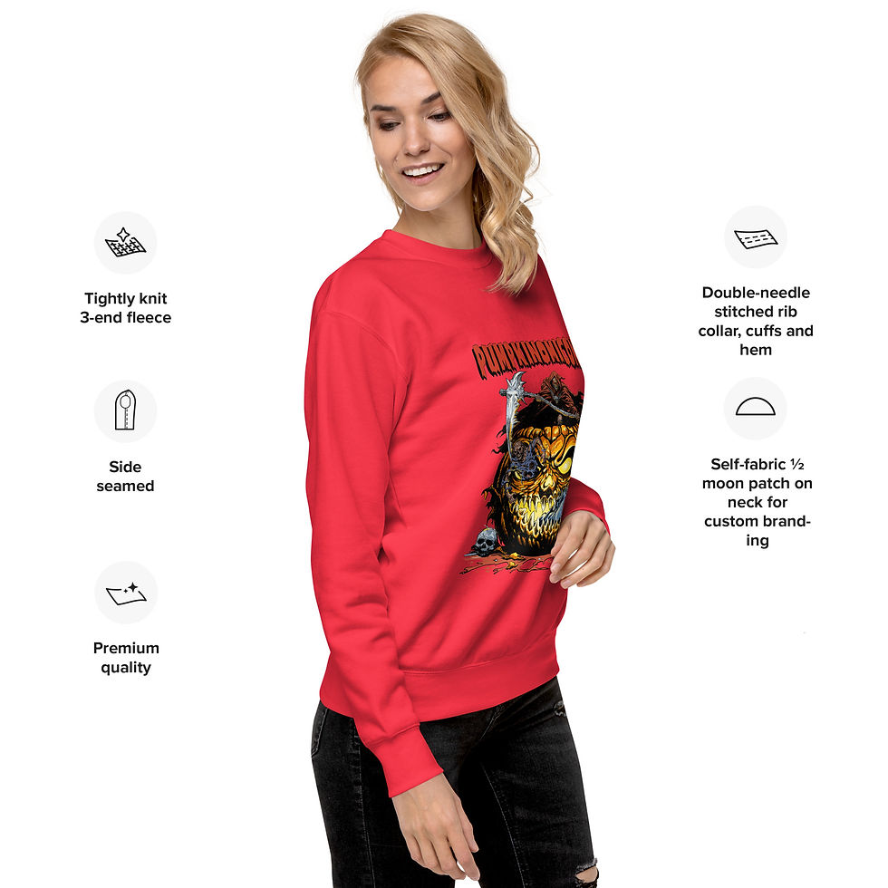 Thumbnail: Pumpkinomicon Year One: Unisex Premium Sweatshirt