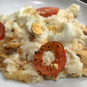 Quick Egg and Rice Supper