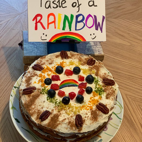 Taste of a Rainbow Cake