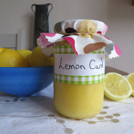 Lemon Curd in minutes, low fat, low sugar