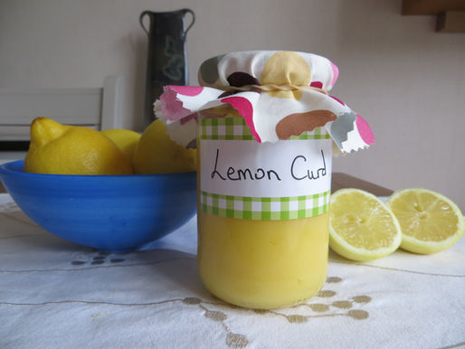Lemon Curd in minutes, low fat, low sugar