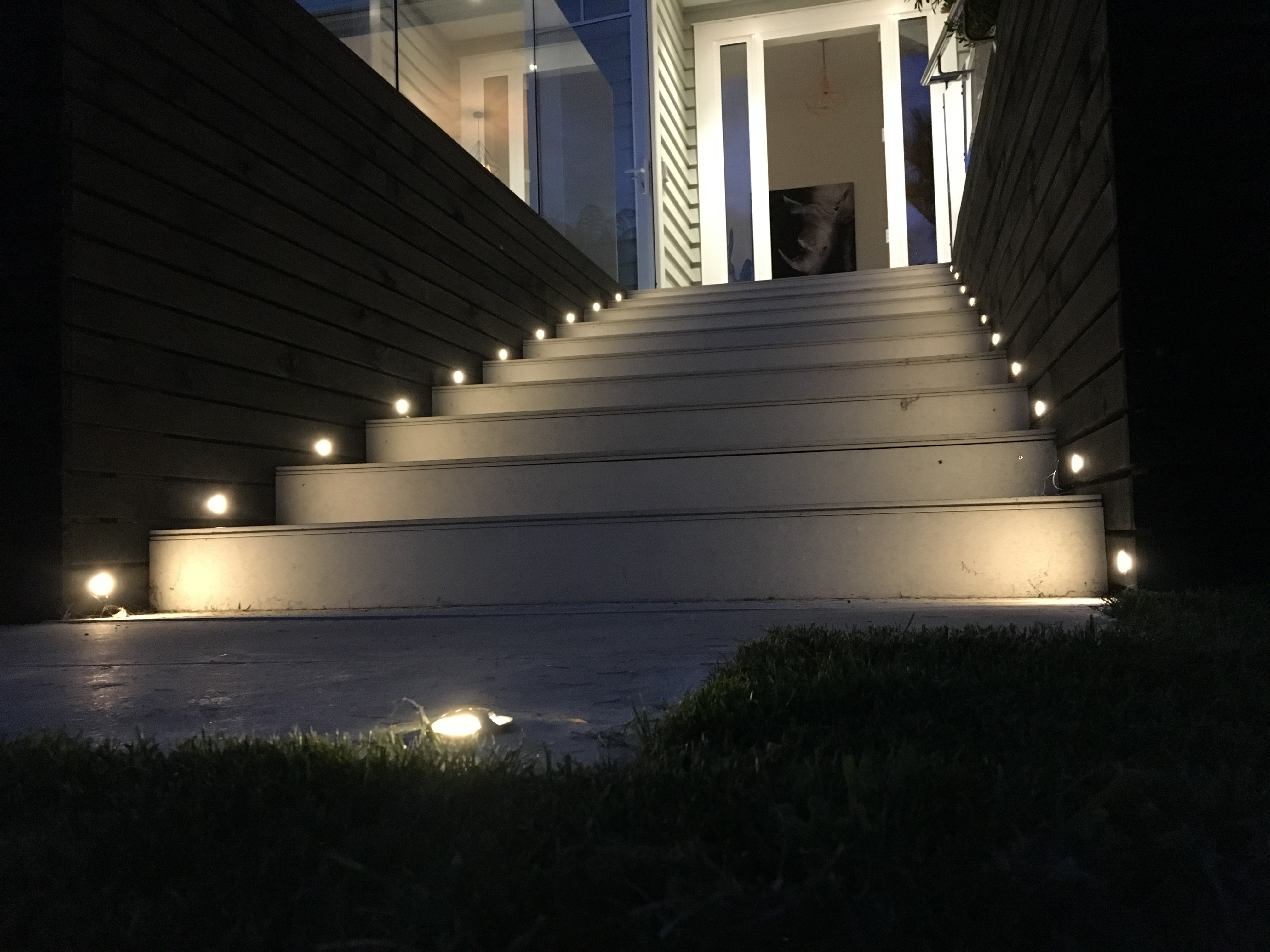 Outside Step Lighting