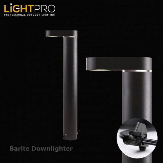 lightpro-barite-downlighter-12v-3w-post-light