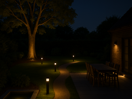 Transform Your Garden This Autumn with Expert Lighting Design