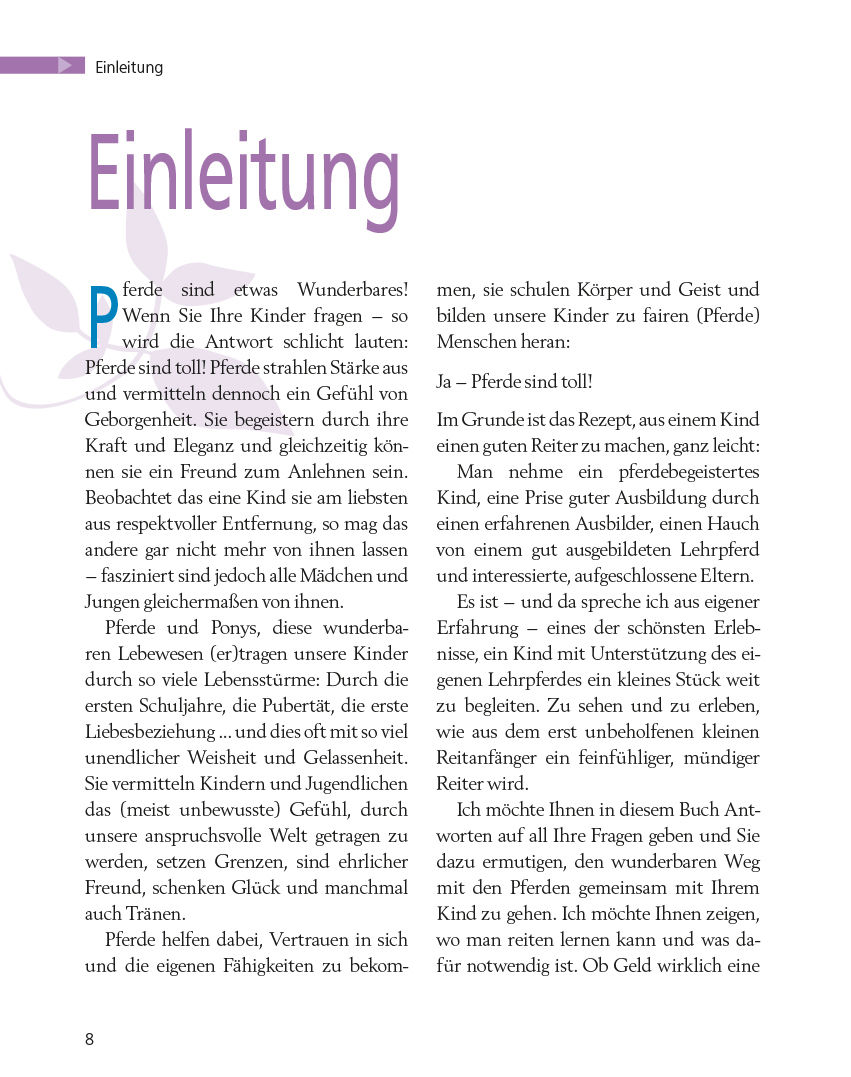 Miniaturbild: Marie Maßmann-Theveßen | Die Kinderreitschule