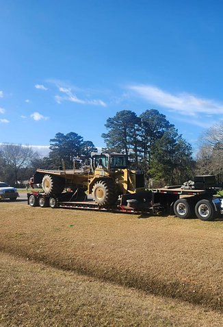 Oversize load with escort