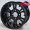 Thumbnail: Black golf cart wheel. SEE-ENG brand logo on the wheel.