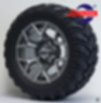 STFELENG tire and rim with SS logo for vehicle wheels or Creative Cartz