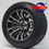 Thumbnail: STEELENG logo, black and silver golf cart tire and wheel assembly