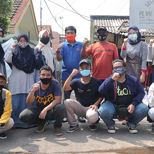 Kolaborasi Depok06 Bersama Karang Taruna Mekarjaya dan PMI ke RW ex-PSKS