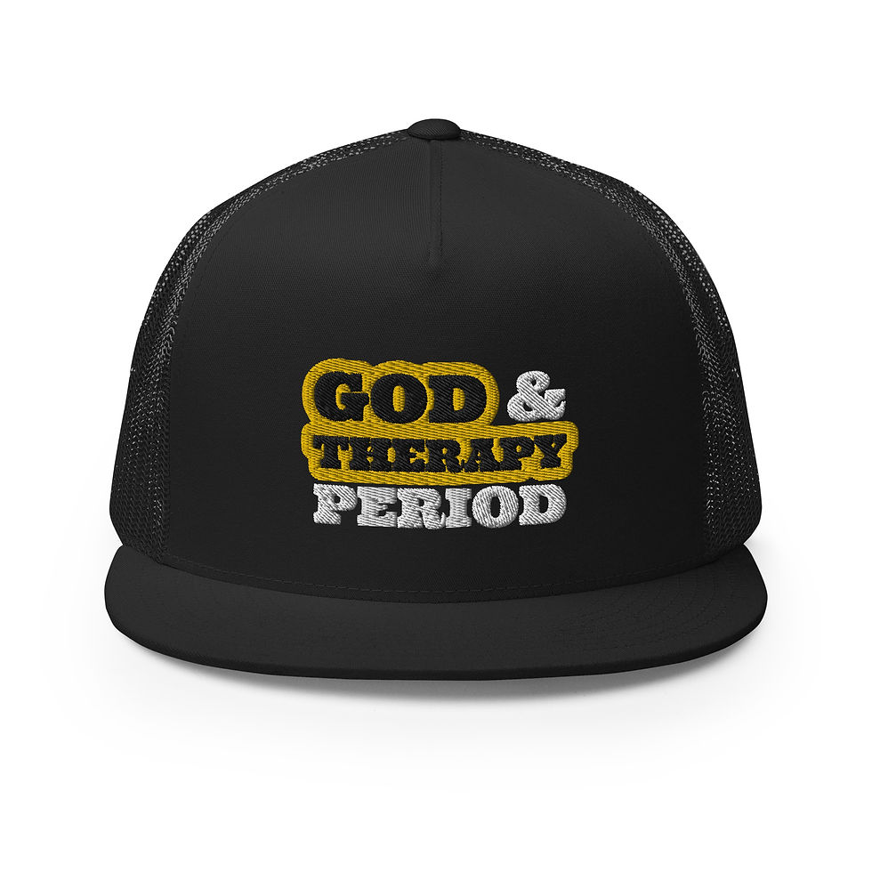 Thumbnail: God & Therapy - Trucker Cap 