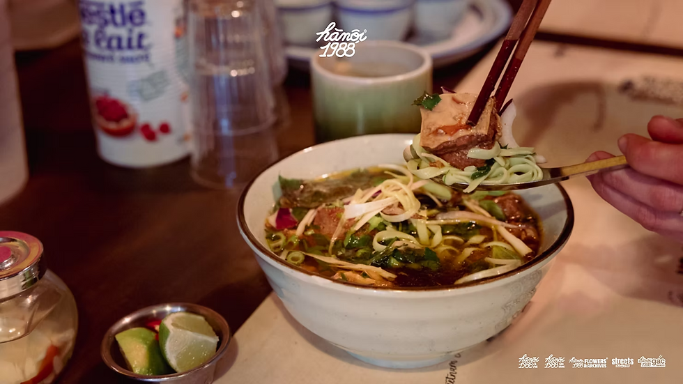 Les calories d'un bol de pho