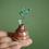 Thumbnail: Choco Milk Miniature ceramic Budvase ( Fridge Magnet)