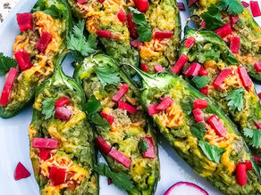 DAIRY-FREE AVOCADO JALAPENO POPPERS 🌶(gluten-free)✨ 