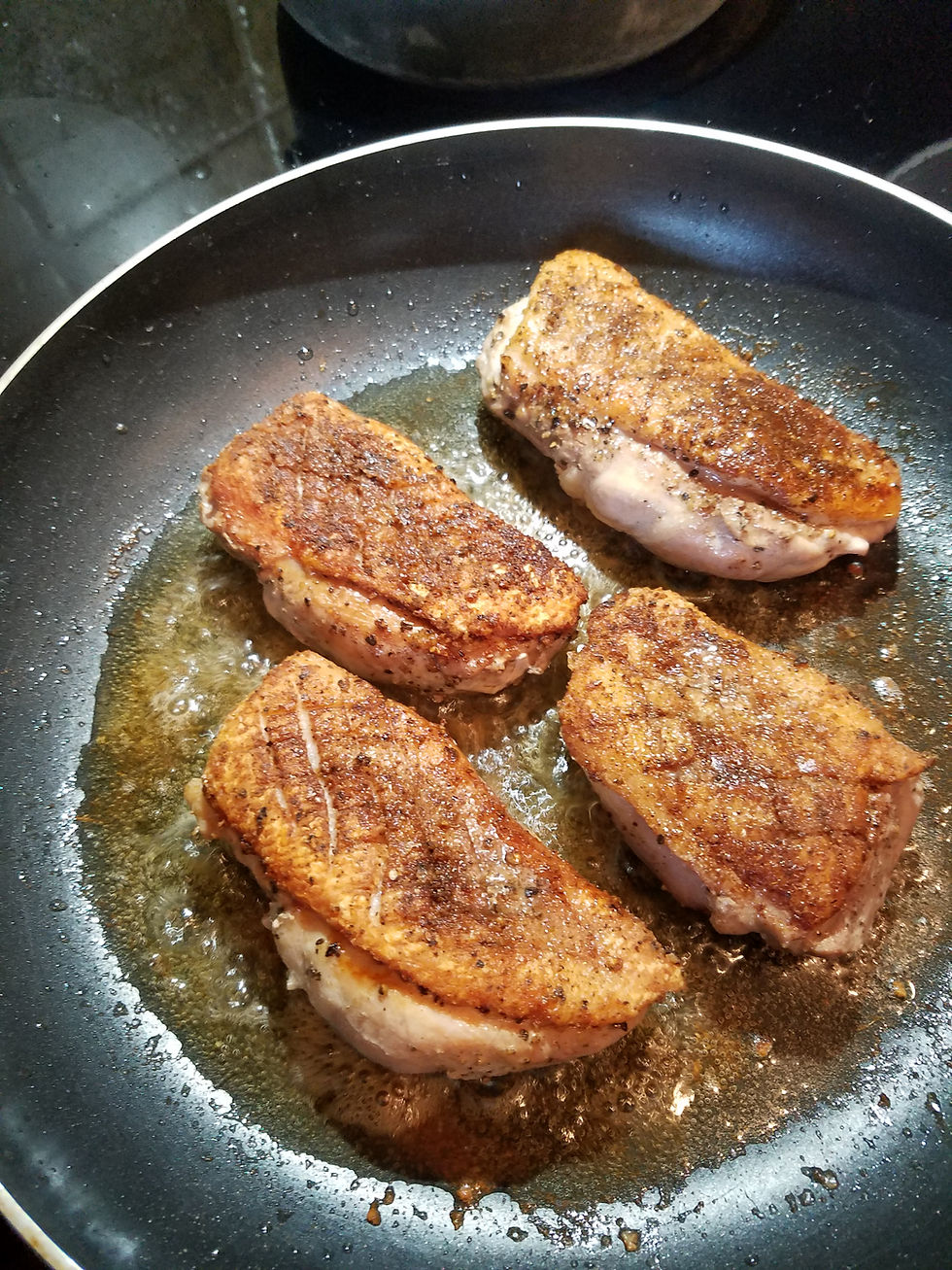 PAN-SEARED DUCK BREASTS