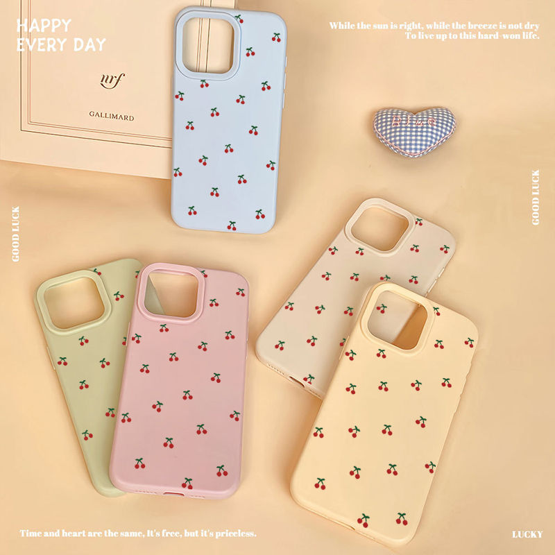 Miniatura: Case Iphone Silicone Cereja Cartoon