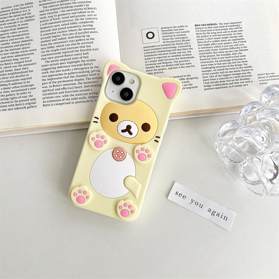 Miniatura: Case Iphone Silicone Cute Bear