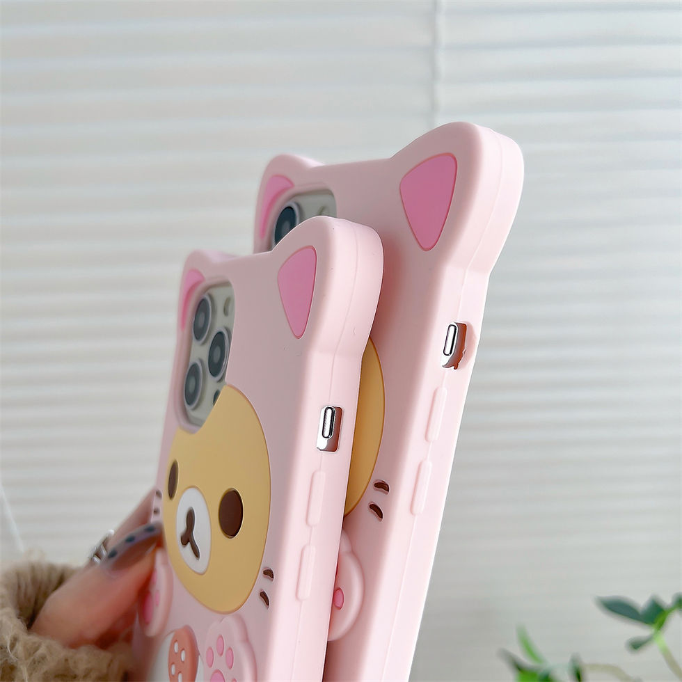 Miniatura: Case Iphone Silicone Cute Bear
