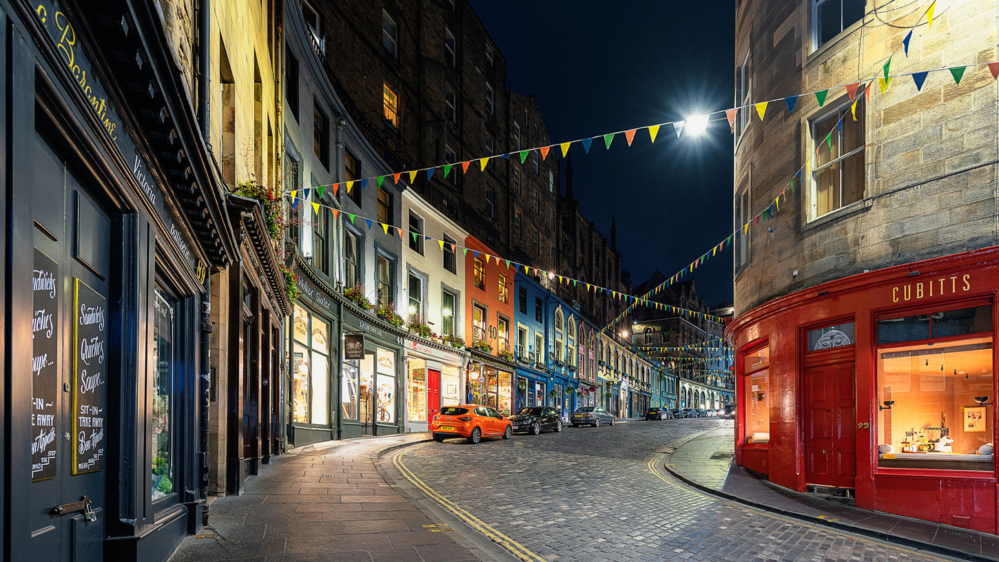 Fotografia de paisagem em Edimburgo, Escócia