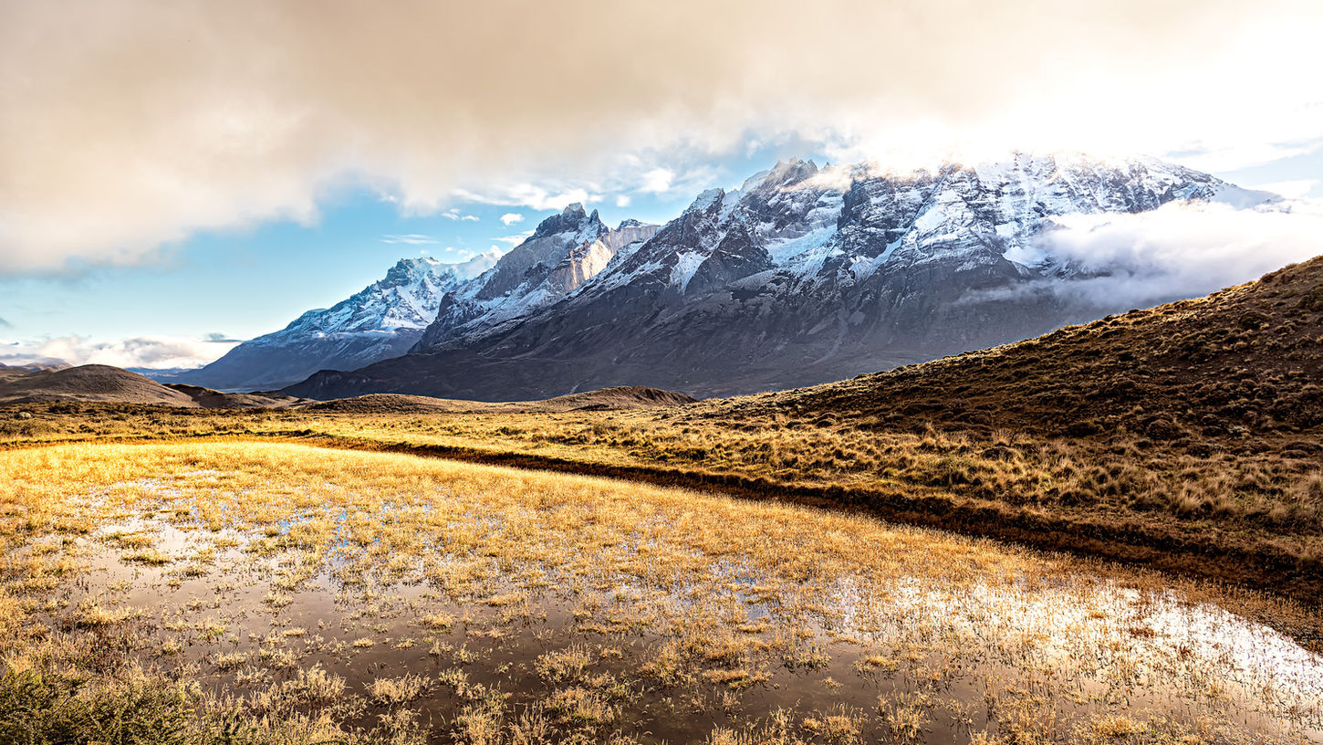 Fotografia de paisagem no Parque Nacional Torres del Paine, Chile