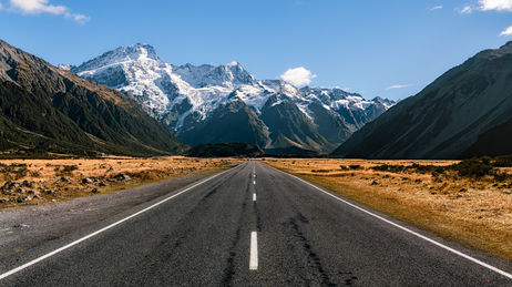 Carretera del Monte Cook, Nueva Zelanda