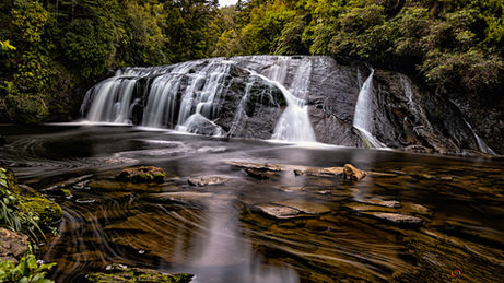 Coal Creek Falls, Greymouth, Ilha Sul da Nova Zelândia