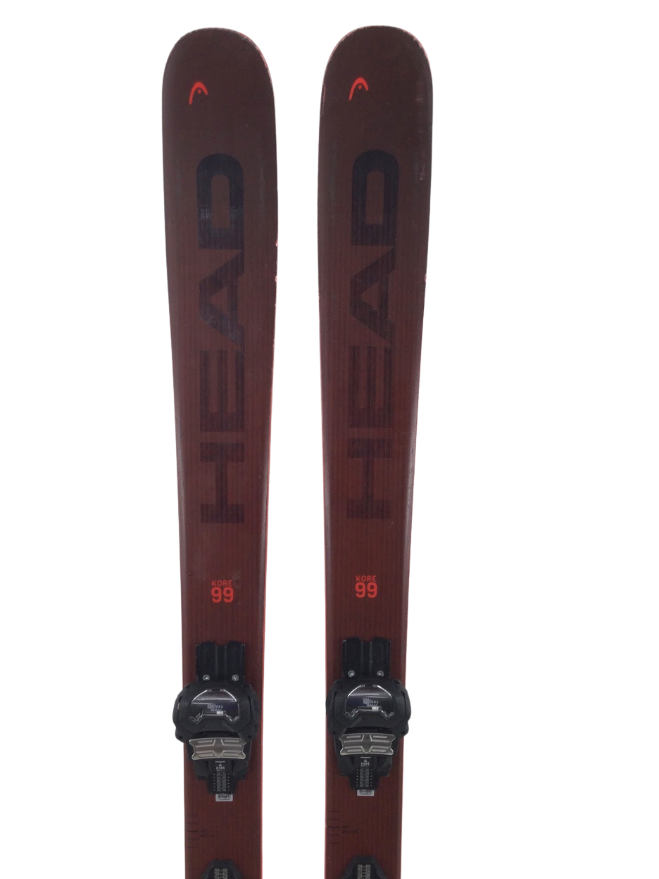 Thumbnail: Head Kore 99 - 163cm - with Tyrolia Attack MN Demo Bindings
