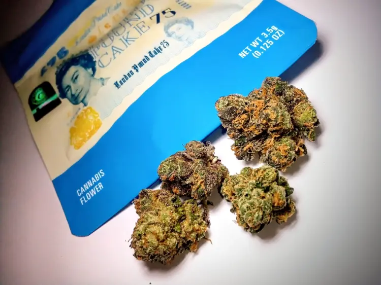 London Pound Cake Prerolls