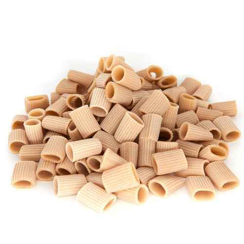 White Spelt Mezzi Rigatoni, 4kg, Paper Sack, RRP 62p/100g Carleschi