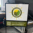 H-Frame Sign