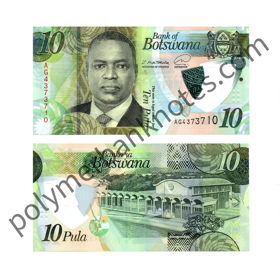 Botswana 10 Pula - 2020(2) - PW36