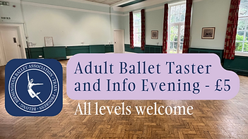 Beginners Ballet 6-Week Course - Book taster now